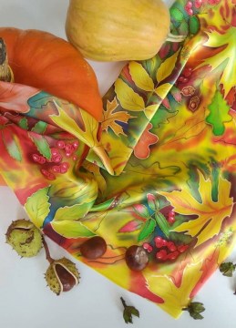 shawl_autumn_silk_batik_handmade_accessories